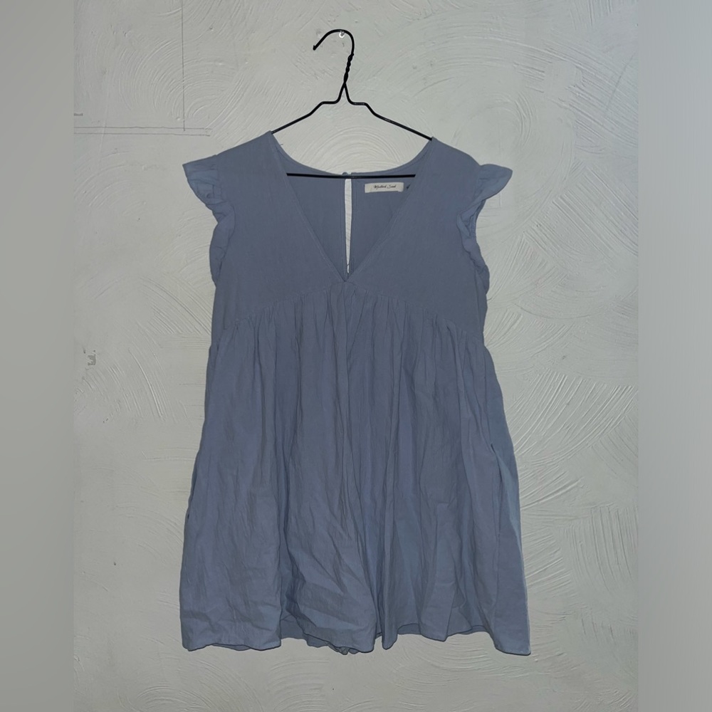 Mustard Seed romper dress with pockets. Size M.